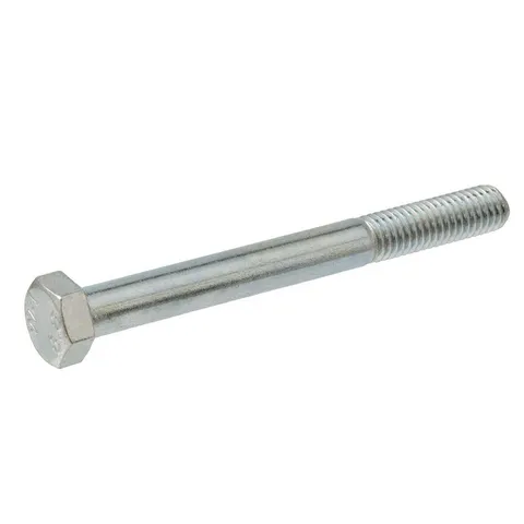 M10-1.25 x 35 mm Zinc-Plated Steel Hex Bolts (2-Pack)