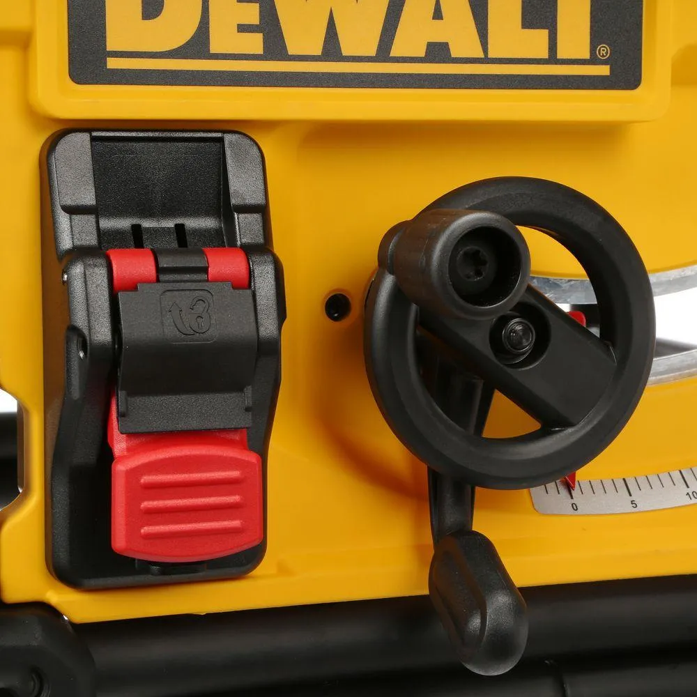 DEWALT 15 Amp Corded 10 in. Job Site Table Saw with Rolling Stand and Bonus Atomic 20-Volt Lithium-Ion 1/2 in. Drill Driver Kit, photo 8 of 15