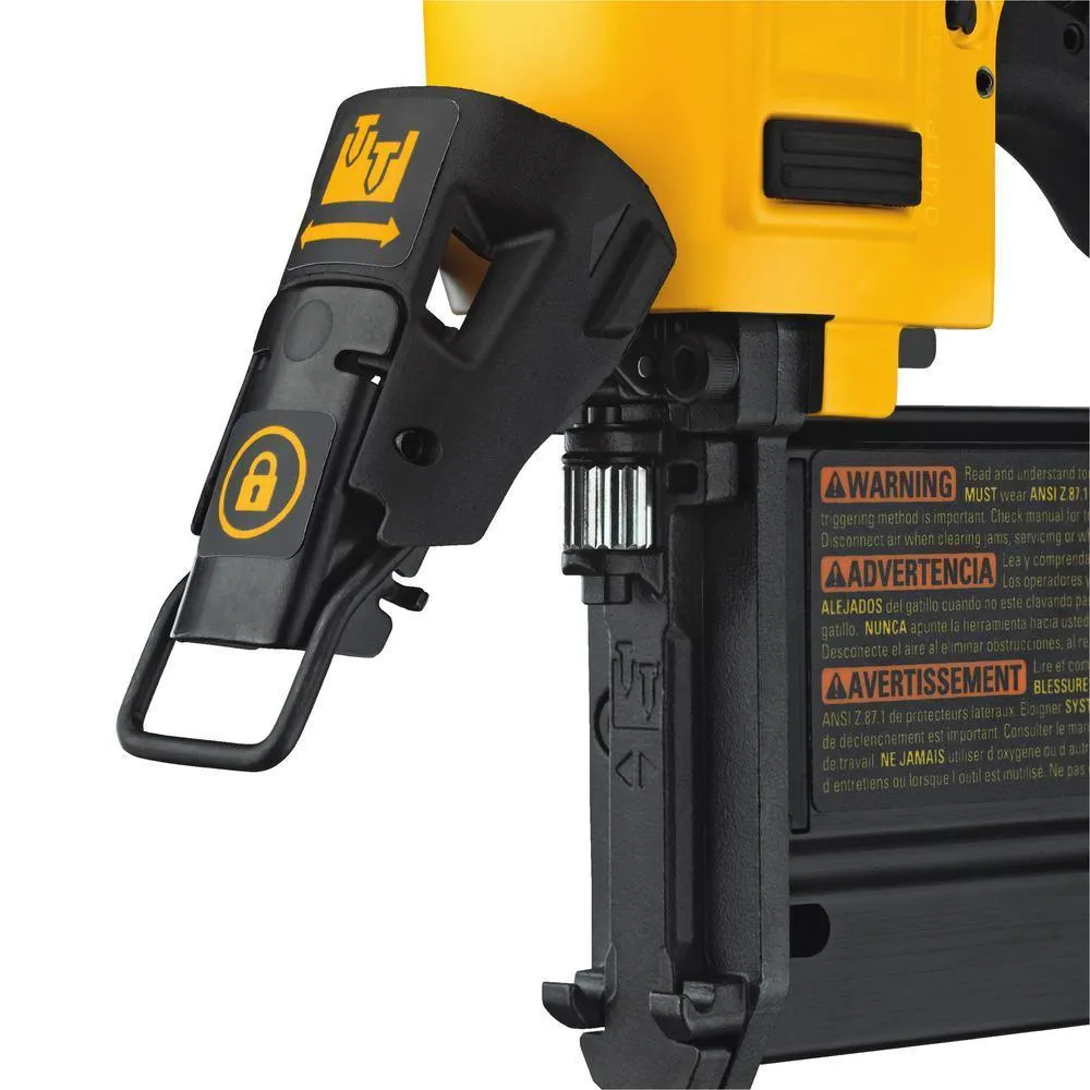 DEWALT 18-Gauge Brad Nailer and 6 Gal. Heavy Duty Pancake Electric Air Compressor Combo Kit with Bonus Pin Nailer, photo 3 of 10