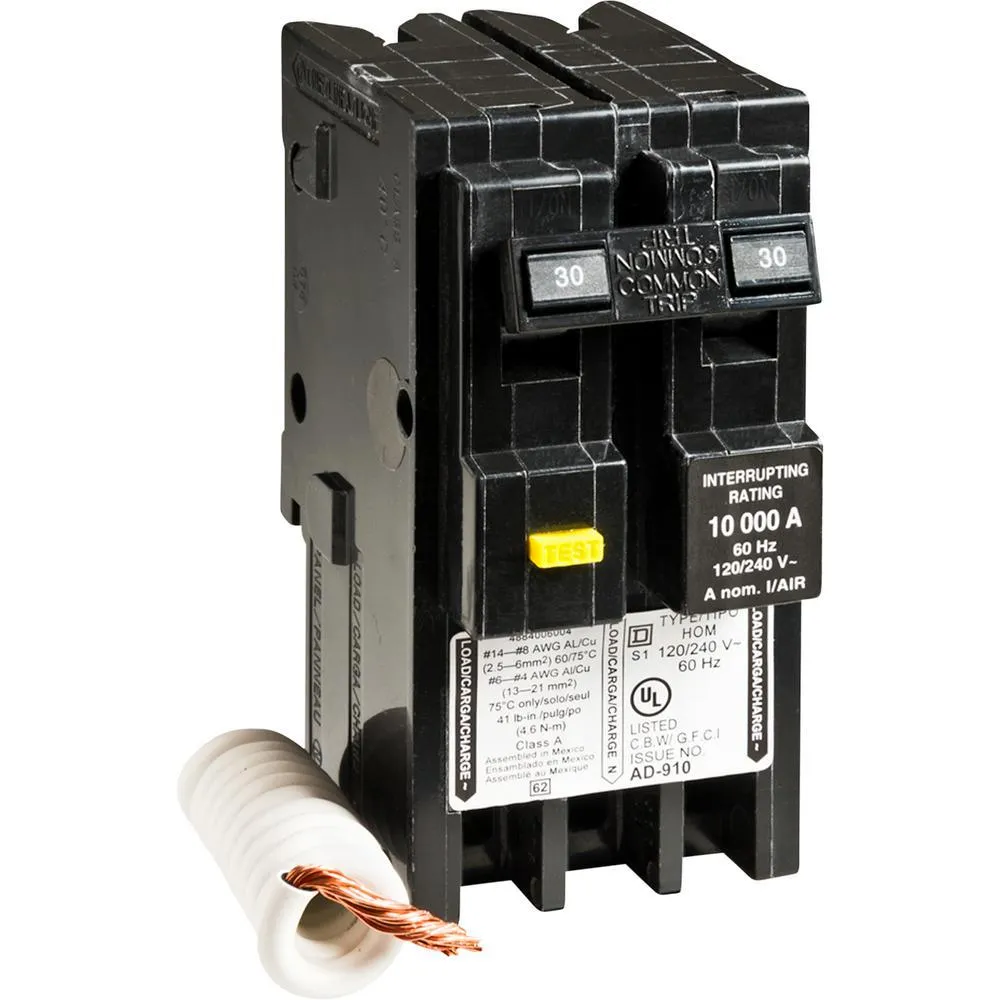 Homeline 60 Amp 2-Pole Circuit Breaker, photo 33 of 38
