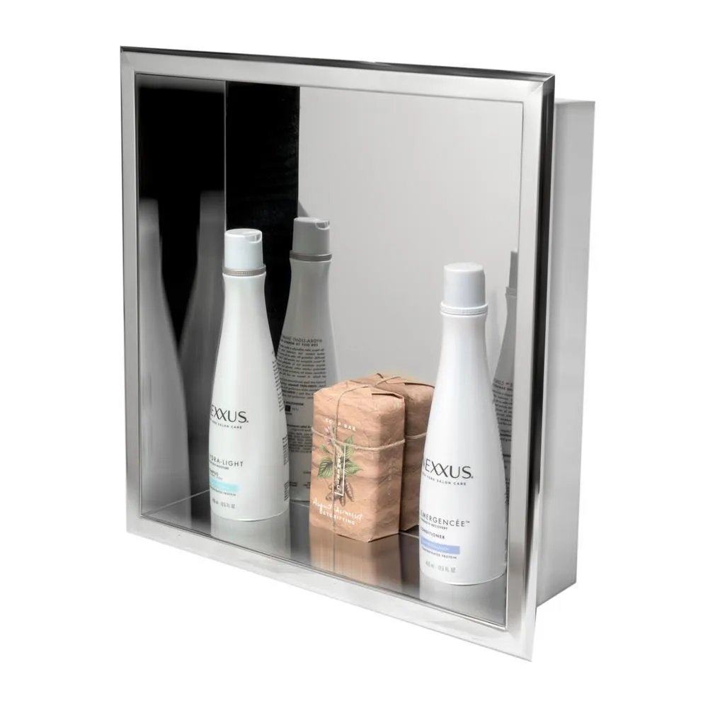 16 in. x 16 in. x 4 in. Niche in Polished Stainless Steel, photo 2 of 8