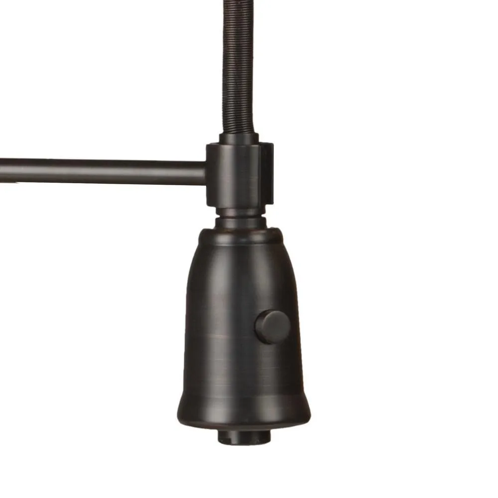 Premier Copper Products All-in-One Copper 42 in. Triple Bowl Kitchen Farmhouse Apron Front Sink with Spring Faucet in Oil Rubbed Bronze, photo 3 of 12