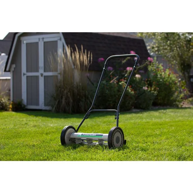 American Lawn Mower Company 18 in. Manual Walk Behind Reel Lawn Mower, photo 2 of 5