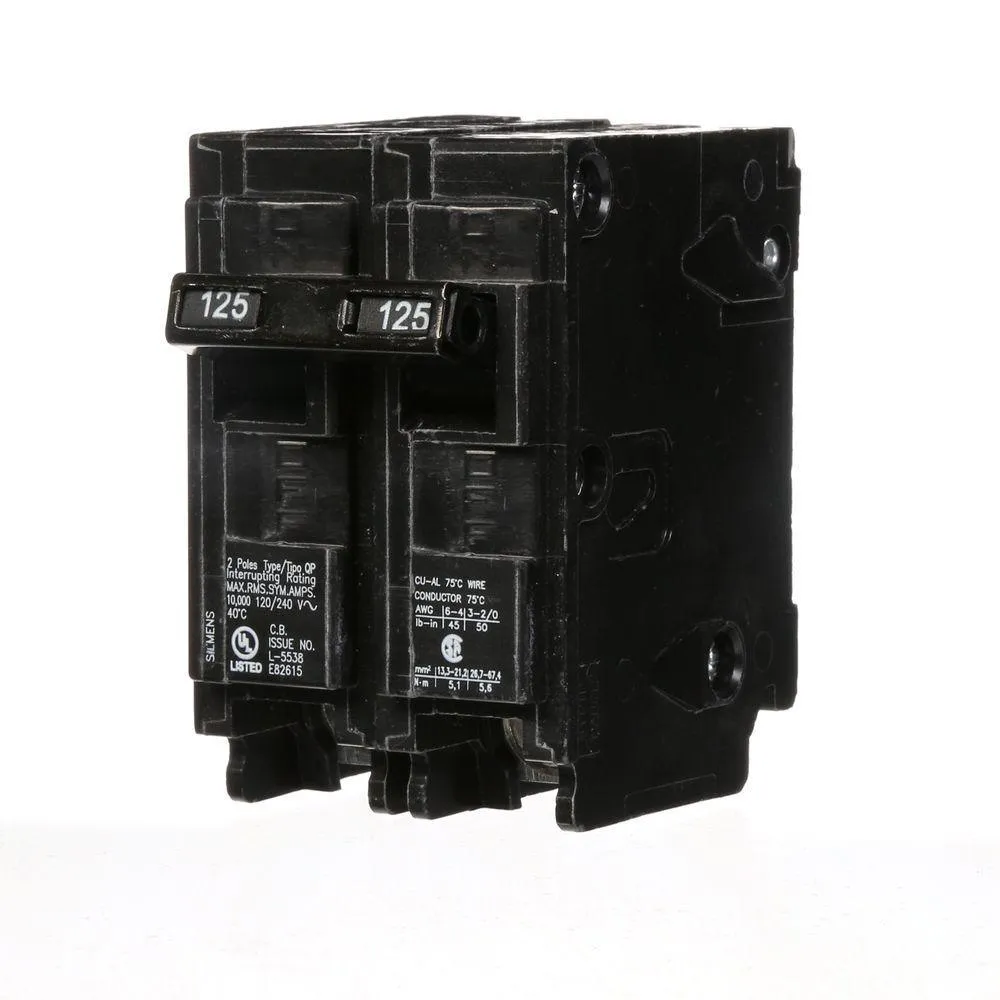 Siemens 30 Amp Double-Pole Type QP Circuit Breaker, photo 17 of 21
