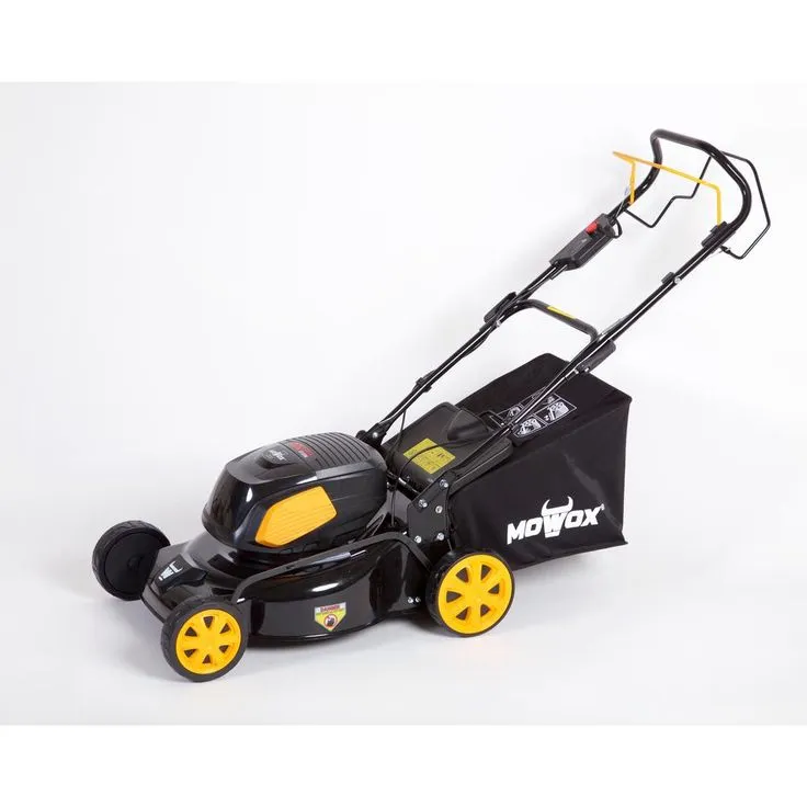 MOWOX 17 in. 40-Volt Battery Power RWD 3-in-1 Self Propelled Walk Behind Mower with High Wheel 4 Amp Battery Charger, photo 6 of 8