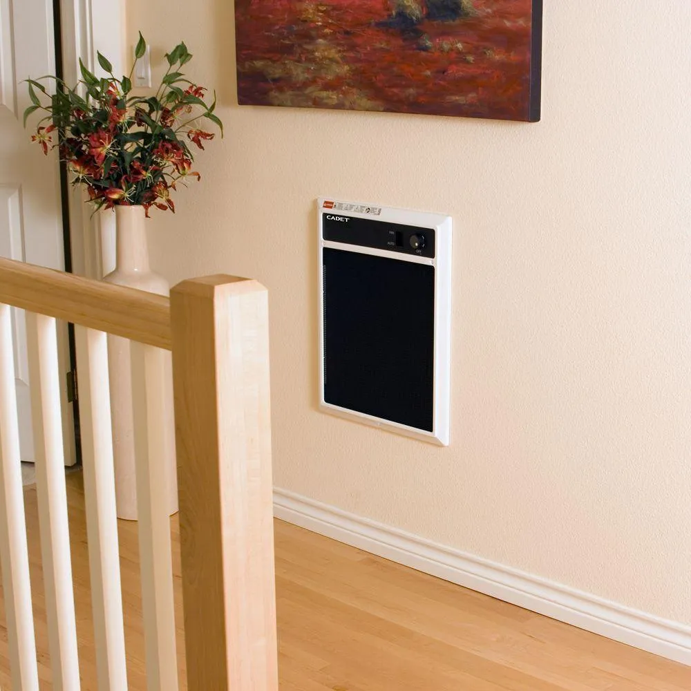 NLW Series 4,000-Watt 240/208-Volt In-Wall Fan-Forced Electric Heater Assembly with Grill, photo 8 of 11