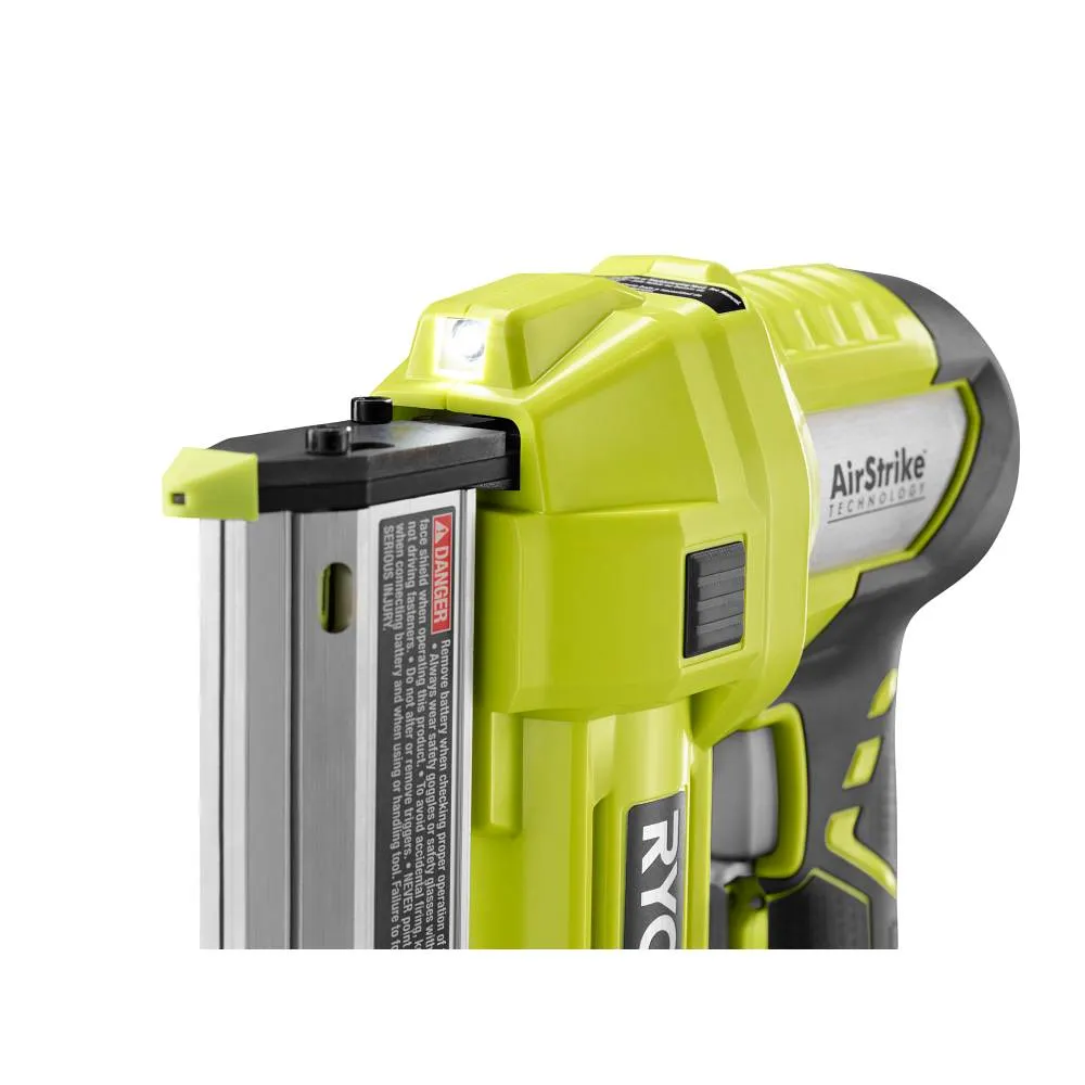 RYOBI 18-Volt ONE+ Lithium-Ion Cordless AirStrike 23-Gauge 1-3/8 in. Headless Pin Nailer (Tool Only), photo 4 of 8