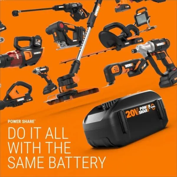 Worx POWER SHARE 20-Volt 9 in. Robotic Landroid Mower, Brushless Wheel Motors with Wifi Plus Phone App, photo 2 of 11