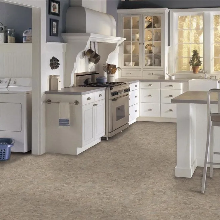 Armstrong Flooring 45-piece 12-in x 12-in Sandstone Peel and Stick Vinyl Tile, photo 6 of 6