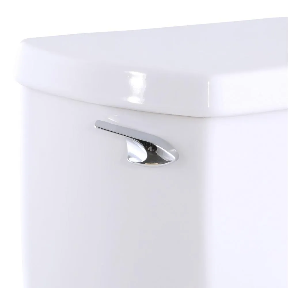 Highline 2-Piece Complete Solution 1.28 GPF Single Flush Elongated Toilet in White with Seat Included (3-Pack), photo 5 of 16
