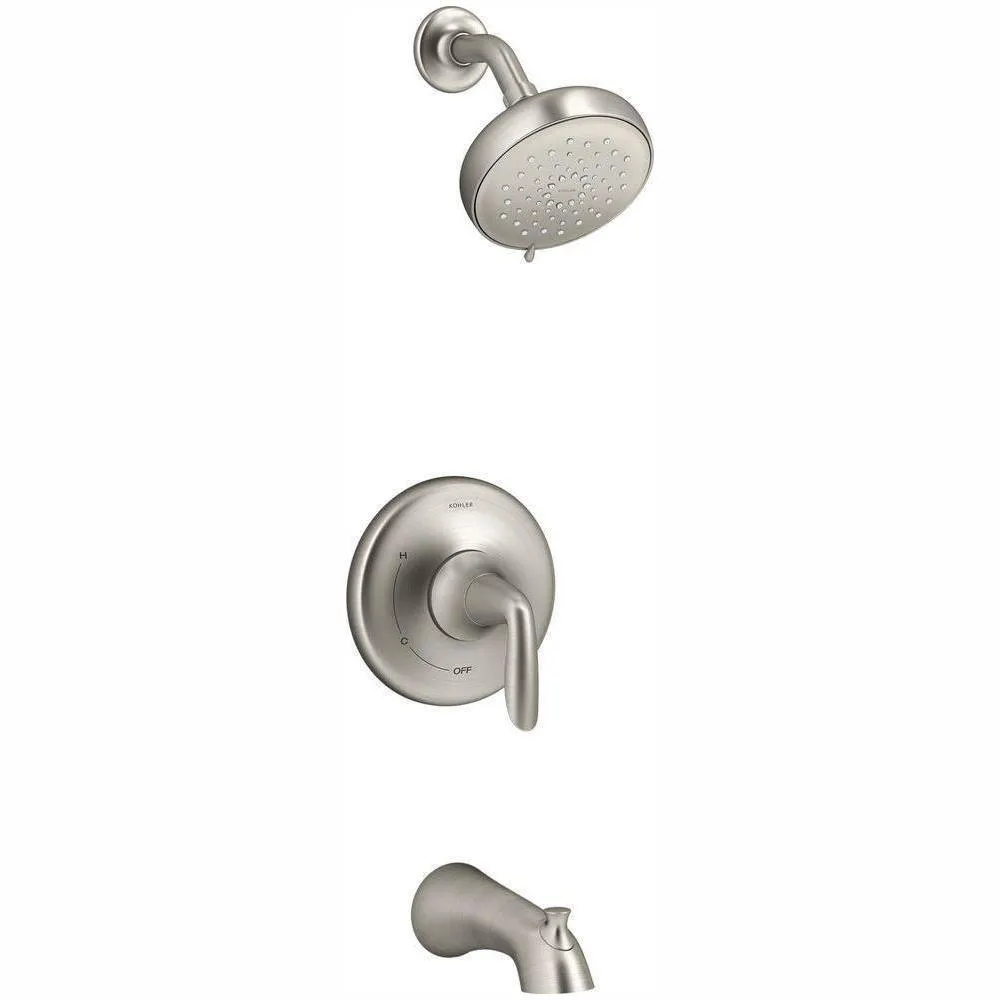 Willamette Single-Handle 3-Spray Tub and Shower Faucet in Polished Chrome (Valve Included), photo 8 of 8