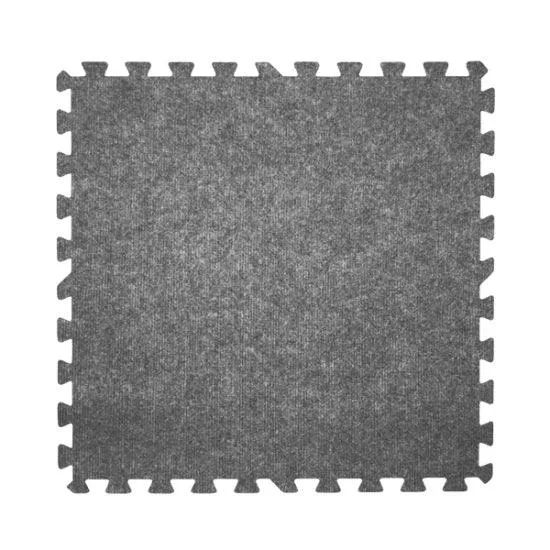 Get Rung Carpet Topped Mat with Interlocking Foam Tiles. Great Alternative to Rolled Carpet. Excellent for Trade Show, Basement or As a Carpet Replacement Mat. (Blue, 100SQFT), photo 2 of 4