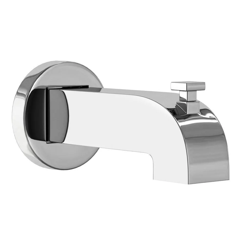 Modern Single-Handle 1-Spray Tub and Shower Faucet in Chrome (Valve Included), photo 6 of 16