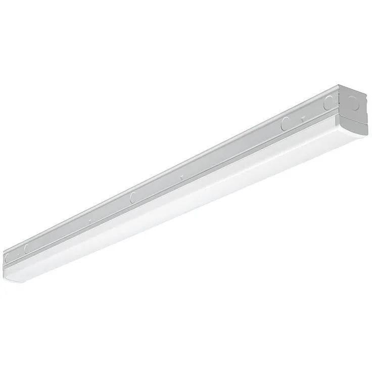 4 ft. 220-Watt Equivalent Integrated LED White Commercial Strip Light Fixture 4000K High Output 5500 Lumens, photo 3 of 9