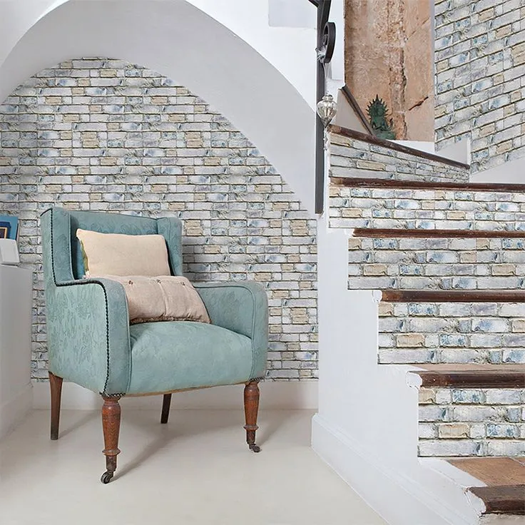 14 Styles 3D Self-Adhesive Kitchen Wall Tiles Bathroom Mosaic Brick Stickers Home DIY Decor Waterproof, photo 3 of 12