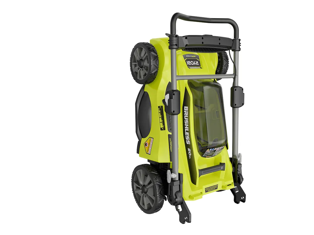 RYOBI 20 in. 40-Volt Brushless Lithium-Ion Cordless Walk-Behind Push Lawn Mower, 6.0Ah Battery & Charger Included, photo 6 of 8