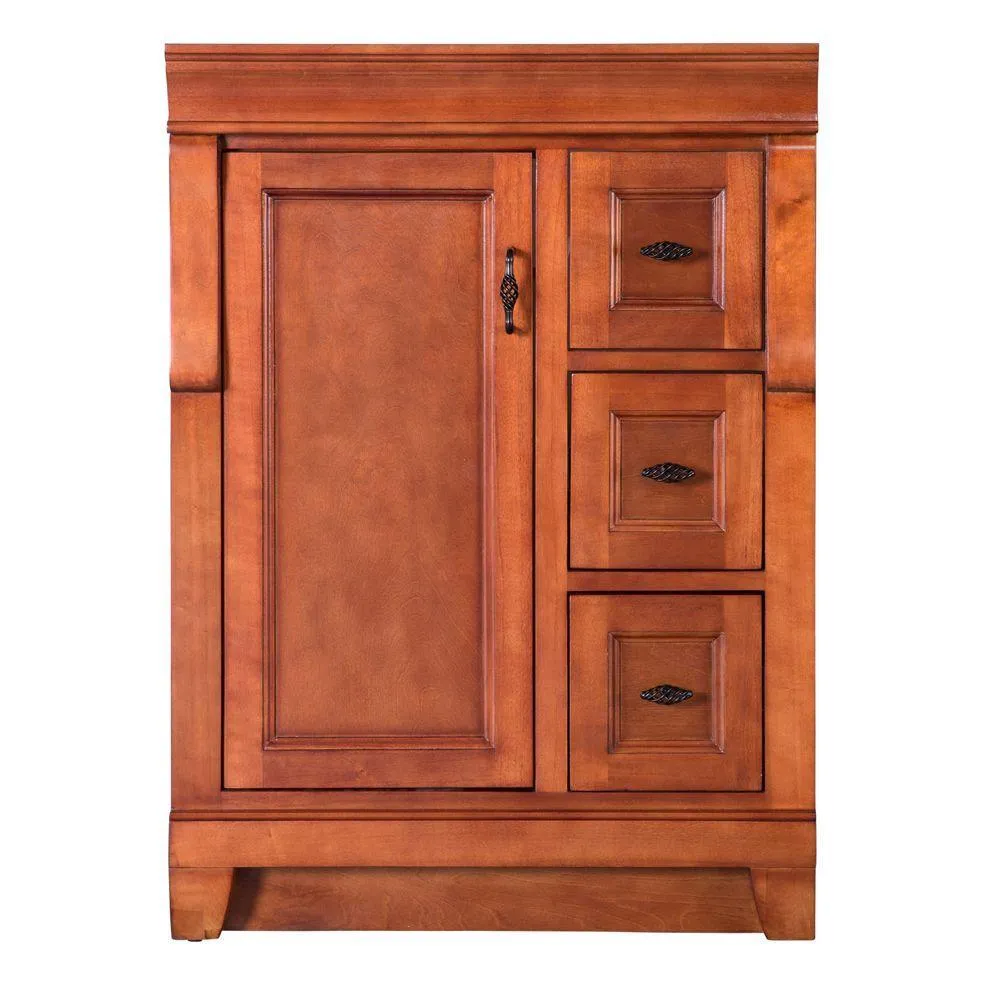 Naples 24 in. W x 21.63 in. D Bath Vanity Cabinet Only in White, photo 25 of 41