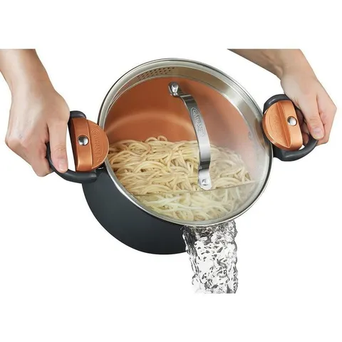 Aluminum Ti-Ceramic Nonstick Cookware Set with Utensils
