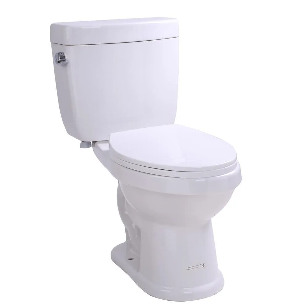 Universal Tubs 52.8 in. Walk-In Whirlpool Bathtub in White with 1.6 GPF Single Flush Toilet, Right Drain, photo 7 of 16