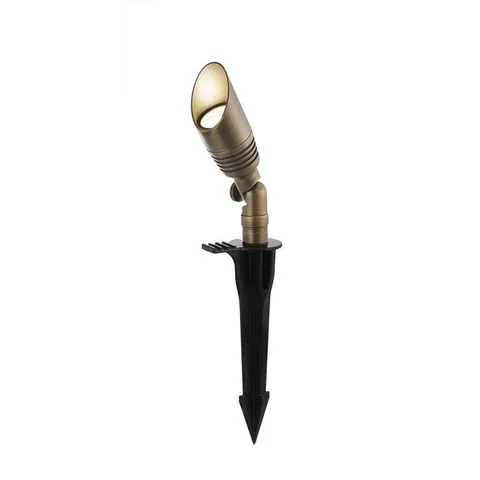 Brass LED Landscape Spotlight
