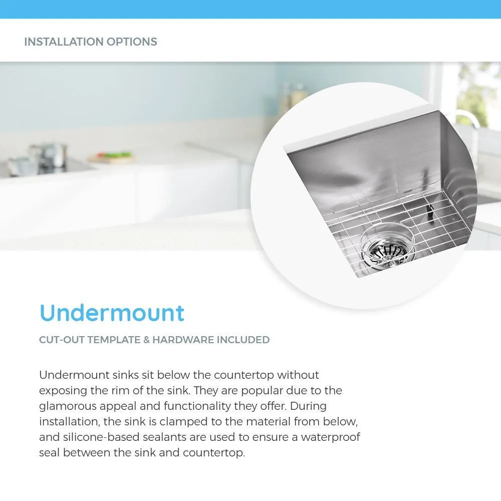 All-in-One Undermount Stainless Steel 43 in. Triple Bowl Kitchen Sink, photo 11 of 12