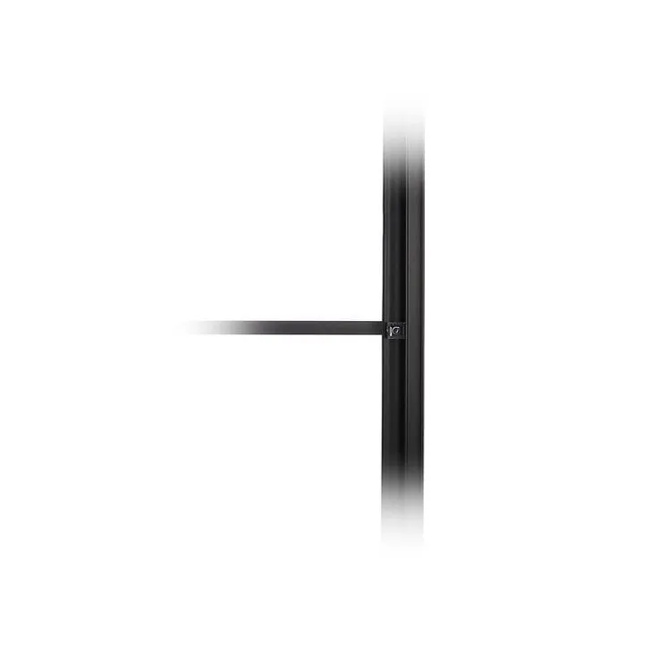 Coastal Shower Doors Newport 54 in. to 55.625 in. x 55 in. Framed Sliding Bathtub Door with Towel Bar in Matte Black and Clear Glass, photo 5 of 7