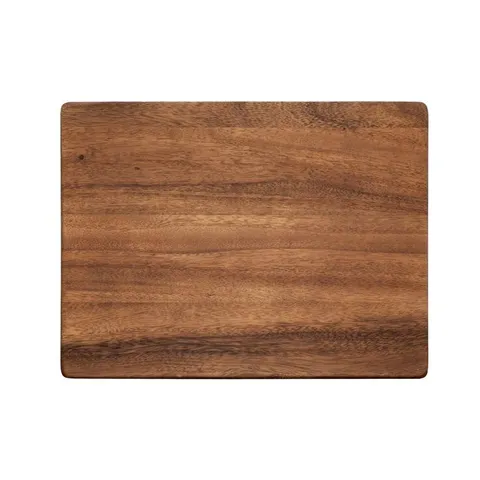 12.6 × 17.1 in Rectangular South African Walnut Wood Cutting Board