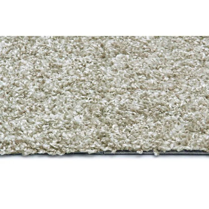 Shaw Floorigami Floorigami Stay Toned Charcoal Biscotti Texture 24 in. x 24 in. Carpet Tile (8 Tiles/Case), photo 3 of 8