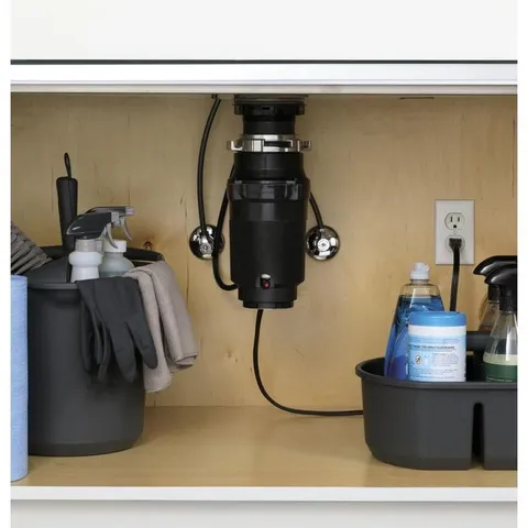 1/2-HP Continuous Feed Noise Insulation Garbage Disposal
