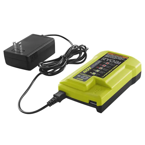 40-Volt Lithium-Ion Charger with USB Port