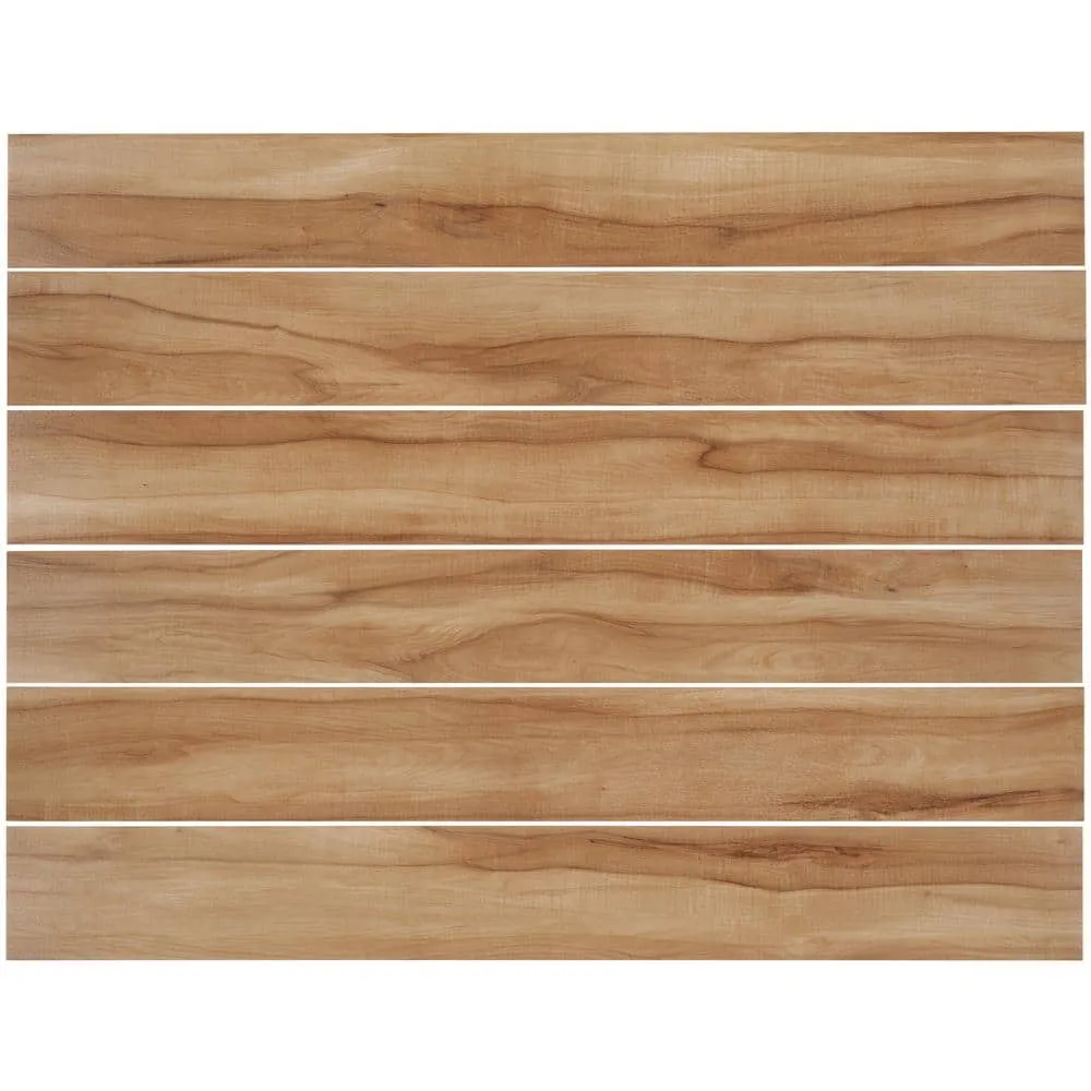 Ivy Hill Tile Duren 28mil Acacia Brown 6 in. x 48 in. Glue-Down Luxury Vinyl Plank Flooring, 36 sq. ft./Case, photo 7 of 8
