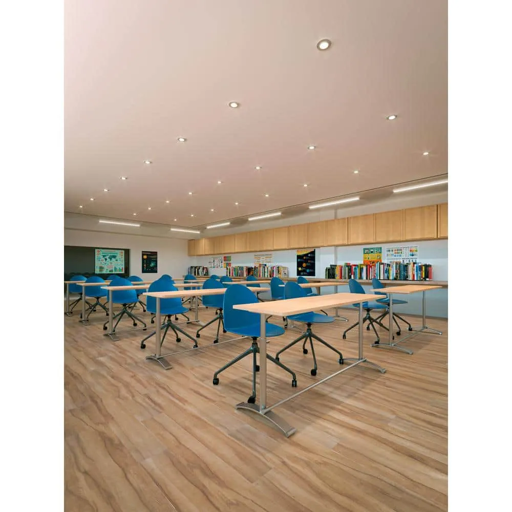 Ivy Hill Tile Duren 28mil Acacia Brown 6 in. x 48 in. Glue-Down Luxury Vinyl Plank Flooring, 36 sq. ft./Case, photo 4 of 8