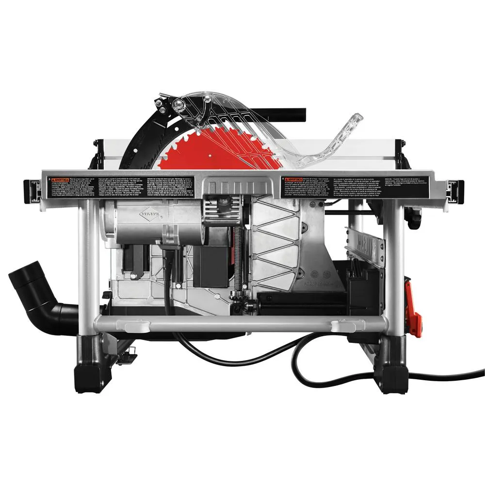 SKILSAW 10 in. Heavy-Duty Worm Drive Table Saw 15 Amp Corded Electric with Stand and Diablo Blade, photo 9 of 10