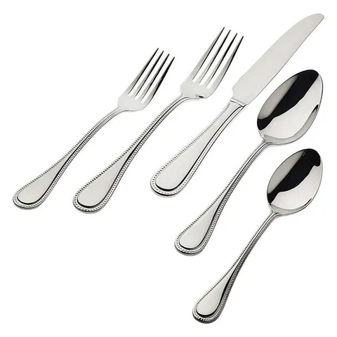 77-Piece Stainless Steel Flatware Set (Service for 12)