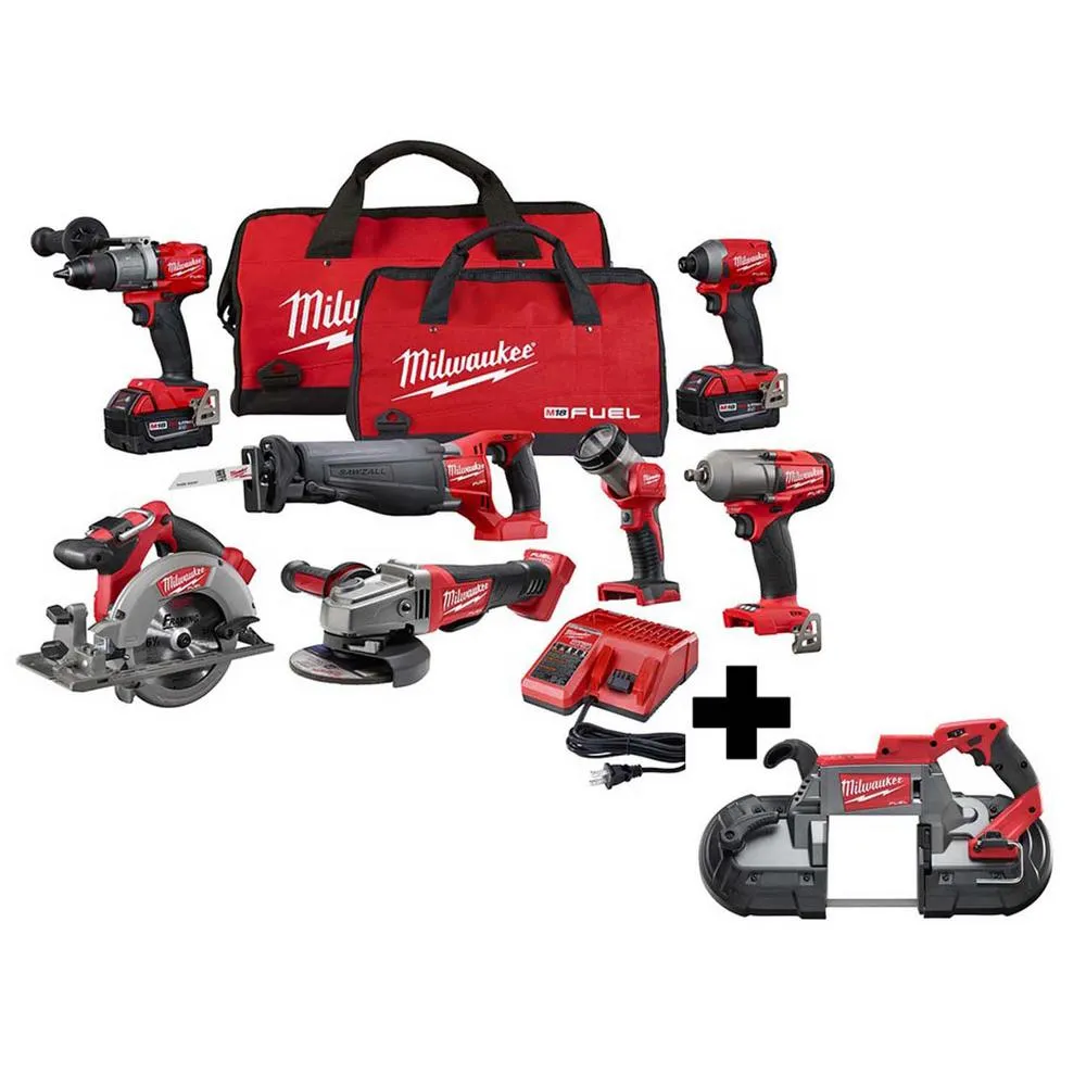 M18 FUEL 18-Volt Lithium-Ion Brushless Cordless Hammer Drill and Impact Driver Combo Kit (2-Tool) with Two 5Ah Batteries, photo 22 of 34