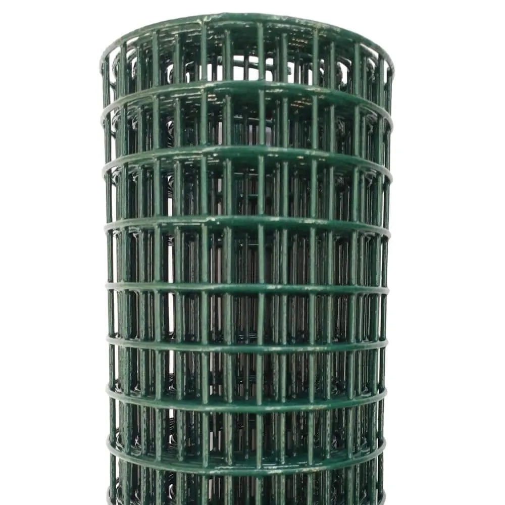 Acorn International 1/2 in. x 2 ft. x 5 ft. Vinyl Coated Hardware Cloth in Green, photo 2 of 2