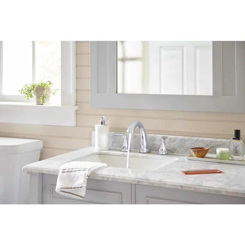 Pfister Ladera 8 in. Widespread 2-Handle Bathroom Faucet in Polished Chrome, photo 3 of 16