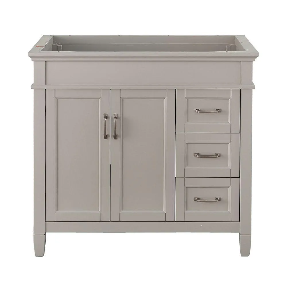 Ashburn 48 in. W Bath Vanity Cabinet Only in Mahogany, photo 13 of 26