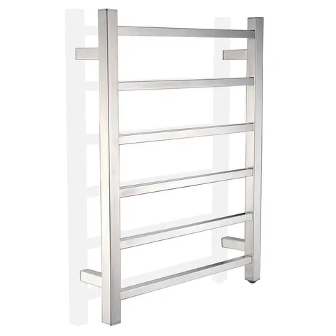 Charles Series 6-Bar Stainless Steel Wall Mounted Electric Towel Warmer Rack
