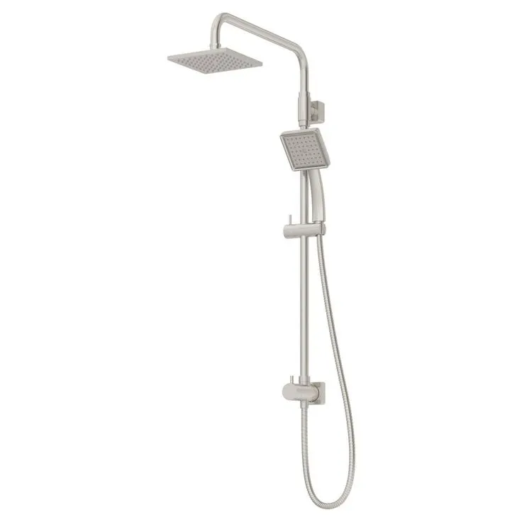 Symmons Duro 1-Spray Handheld Showerhead and Fixed Showerhead Combo in Polished Chrome (Valve Not Included), photo 2 of 2