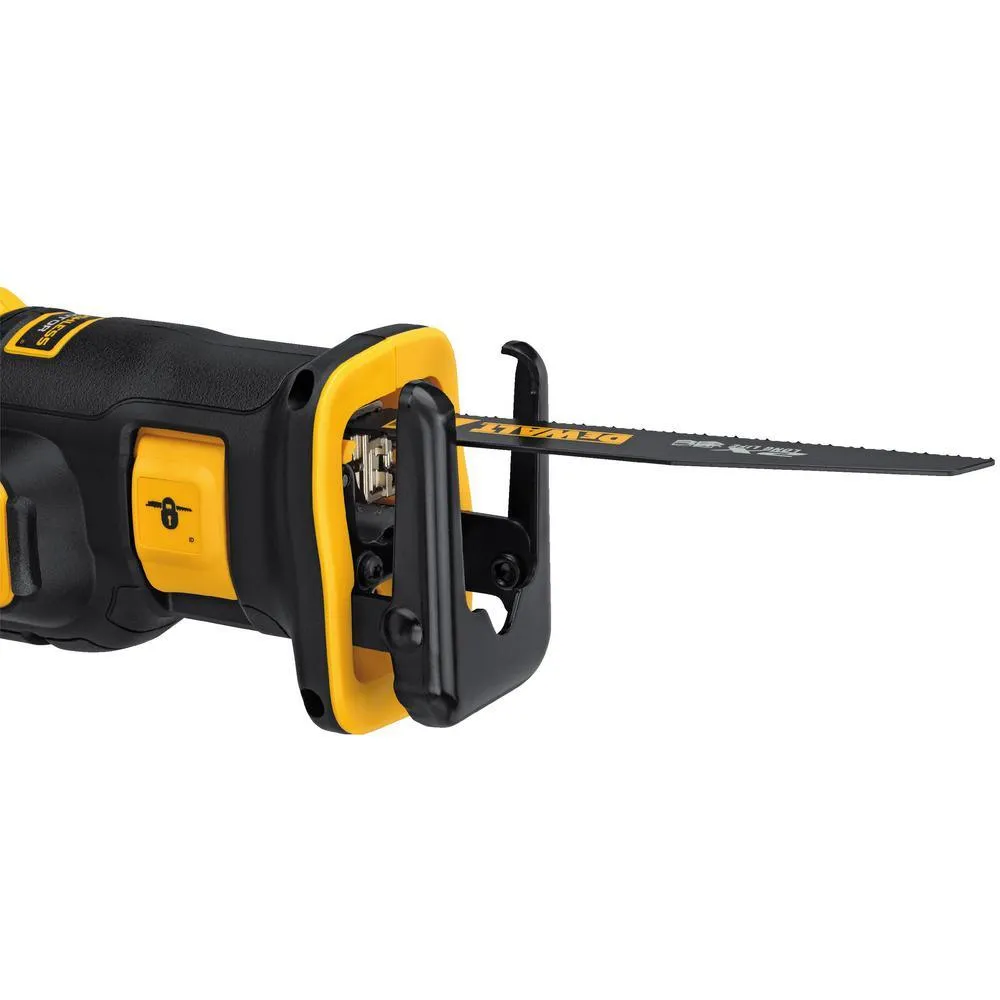 20-Volt MAX XR Lithium-Ion Cordless Brushless Compact Reciprocating Saw Kit with Battery 5Ah, Charger and Contractor Bag, photo 2 of 19