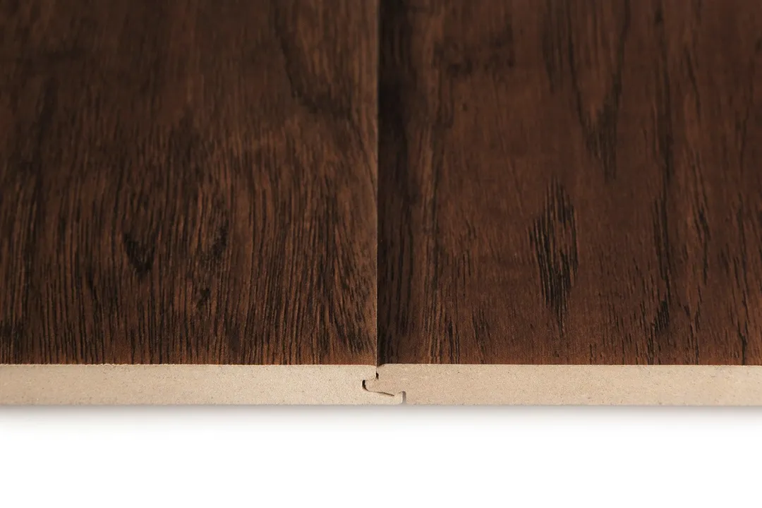 BuildDirect Hickory Ebony 12mm 48" X 6.37" Laminate Flooring (21.32sq. ft. per box), photo 9 of 10