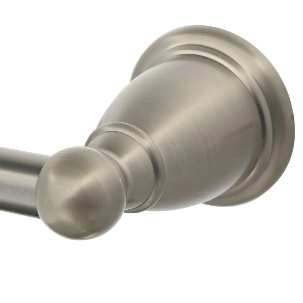 Brantford 18 in. Towel Bar in Brushed Nickel, photo 4 of 11