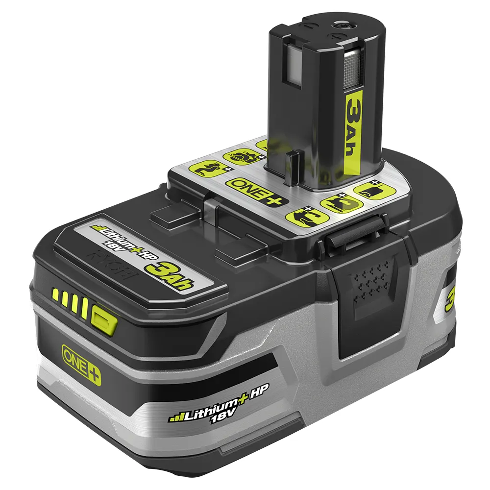RYOBI 18V ONE+ LITHIUM+ HP 3.0Ah High Capacity Battery (2-Pack), photo 2 of 5