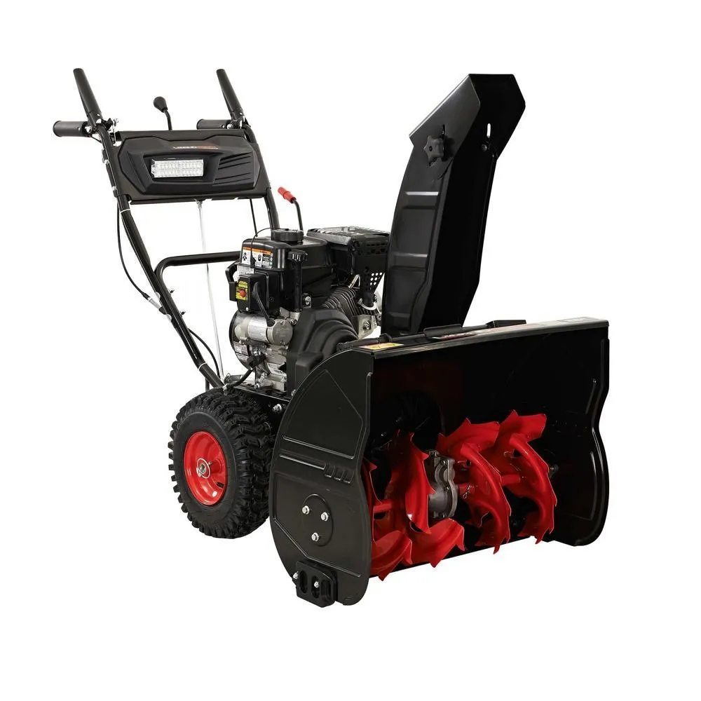 24 in. Two-Stage Gas Snow Blower with Electric Start, photo 11 of 11