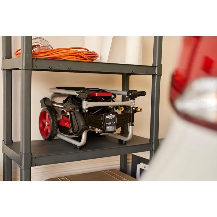 Briggs & Stratton 2000 PSI 1.2 GPM Electric Pressure Washer with Induction Motor and Tubular Steel Frame, photo 5 of 11