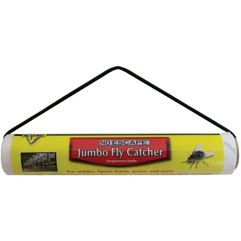 Revenge Jumbo Fly Catcher, 30' Pre-Baited Roll (1 Pack)