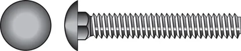 Stainless Steel 5/16 × 1-1/2 in Carriage Bolts (50-Pack)