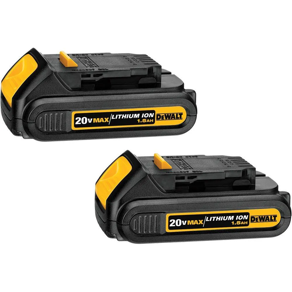 DEWALT 20-Volt MAX Lithium-Ion Cordless 1/4 in. Impact Driver with (2) Batteries 1.5Ah, Charger and Tool Bag, photo 5 of 15