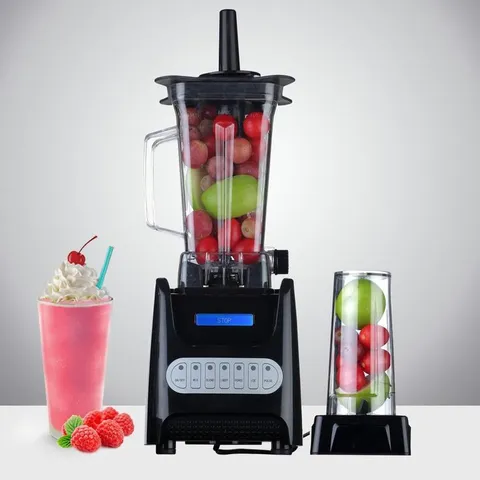 13.5 oz. 1000-Watt Black Robust Professional Blender with BPA Free